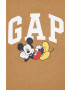 Gap bluza x Disney femei culoarea roz cu imprimeu - Pled.ro