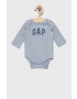 Gap body din bumbac pentru bebelusi (3-pack) - Pled.ro