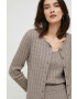 Gap cardigan femei culoarea maro light - Pled.ro