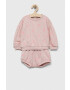 Gap compleu bebe culoarea roz - Pled.ro