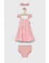 Gap compleu bebe culoarea roz midi evazati - Pled.ro