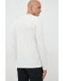 Gap longsleeve barbati culoarea alb - Pled.ro