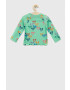 Gap longsleeve de baie pentru copii x Disney culoarea verde modelator - Pled.ro