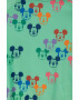 Gap longsleeve de baie pentru copii x Disney culoarea verde modelator - Pled.ro