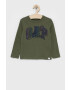 Gap Longsleeve din bumbac pentru copii - Pled.ro