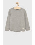 Gap longsleeve din bumbac pentru copii culoarea alb cu imprimeu - Pled.ro