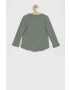 Gap Longsleeve din bumbac pentru copii - Pled.ro