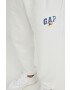 Gap pantaloni barbati culoarea negru cu imprimeu - Pled.ro