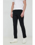 Gap pantaloni barbati culoarea negru drept - Pled.ro