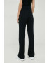 Gap pantaloni femei culoarea negru evazati high waist - Pled.ro