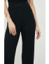 Gap pantaloni femei culoarea negru evazati high waist - Pled.ro