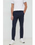 Gap pantaloni barbati culoarea albastru marin drept - Pled.ro