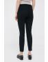 Gap pantaloni femei culoarea negru mulata medium waist - Pled.ro