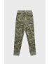 Gap Pantaloni copii culoarea verde modelator - Pled.ro