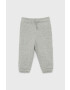 Gap Pantaloni copii culoarea gri material neted - Pled.ro