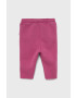 Gap pantaloni copii culoarea albastru marin neted - Pled.ro