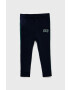 Gap pantaloni copii culoarea albastru marin modelator - Pled.ro