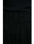 Gap pantaloni de bumbac culoarea negru lat high waist - Pled.ro