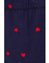 Gap pantaloni de pijama Mickey Mouse femei culoarea albastru marin - Pled.ro