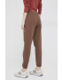 Gap pantaloni de trening culoarea maro neted - Pled.ro