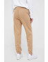 Gap pantaloni de trening culoarea maro neted - Pled.ro