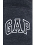 Gap pantaloni de trening femei culoarea gri cu imprimeu - Pled.ro