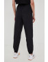 Gap pantaloni de trening femei culoarea negru neted - Pled.ro