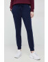 Gap pantaloni de trening culoarea albastru marin neted - Pled.ro