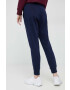 Gap pantaloni de trening culoarea albastru marin neted - Pled.ro