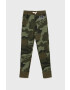 Gap pantaloni de trening pentru copii culoarea verde modelator - Pled.ro