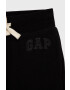 Gap pantaloni de trening pentru copii culoarea negru neted - Pled.ro