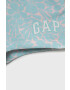 Gap pantaloni scurti copii culoarea turcoaz modelator talie reglabila - Pled.ro