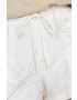 Gap pantaloni scurti din bumbac femei culoarea bej modelator high waist - Pled.ro