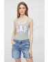 Gap pantaloni scurti jeans femei neted medium waist - Pled.ro