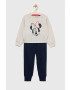 Gap pijama copii x Disney culoarea bej modelator - Pled.ro