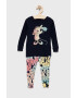 Gap pijamale de bumbac pentru copii x Disney culoarea negru modelator - Pled.ro