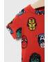 Gap pijamale de bumbac pentru copii x Marvel culoarea rosu modelator - Pled.ro