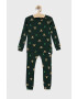 Gap Pijamale de bumbac pentru copii x Star Wars culoarea verde modelator - Pled.ro