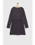 Gap rochie din bumbac pentru copii culoarea negru mini evazati - Pled.ro