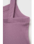 Gap rochie din bumbac pentru copii culoarea violet mini evazati - Pled.ro