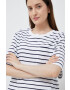 Gap tricou femei culoarea alb - Pled.ro