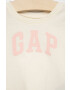 Gap tricou de bumbac pentru copii culoarea roz - Pled.ro