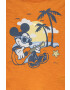 Gap tricou de bumbac pentru copii x Disney culoarea portocaliu cu imprimeu - Pled.ro