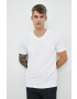 Gap tricou din bumbac culoarea albastru marin neted - Pled.ro