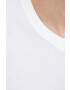 Gap tricou din bumbac culoarea albastru marin neted - Pled.ro