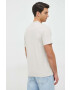 Gap tricou din bumbac culoarea bej neted - Pled.ro