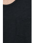 Gap tricou din bumbac culoarea negru - Pled.ro