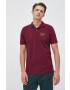 Gap tricou polo barbati culoarea roz neted - Pled.ro