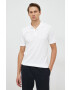 Gap tricou polo barbati culoarea alb neted - Pled.ro