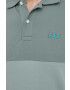 Gap tricou polo barbati culoarea verde modelator - Pled.ro